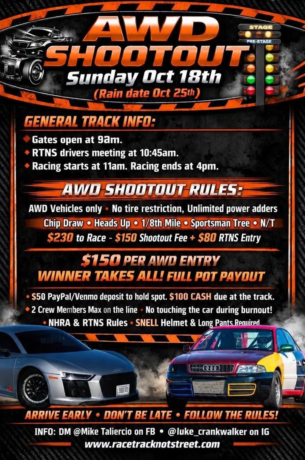 AWD Shootout - October 18, 2026