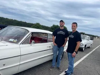Jim Sanderson & son